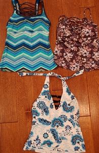 3 Tankini tops